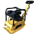 Walking behind gasoline drive vibrating plate compactor